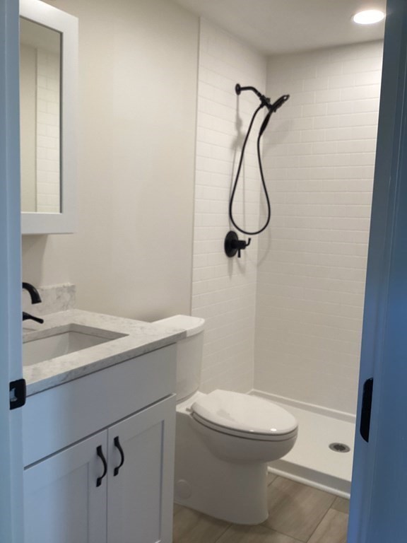1 Droy Circle Easthampton, MA 01027 - Photo 8 of 20 a bathroom with a sink a toilet and shower