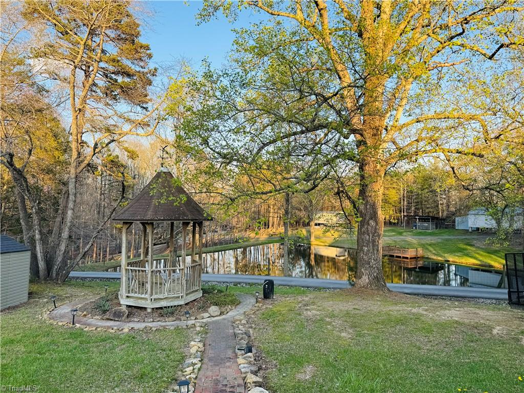 5416 Robbins Country Road Trinity, NC 27370 - Photo 4 of 16 The pond is on other property.