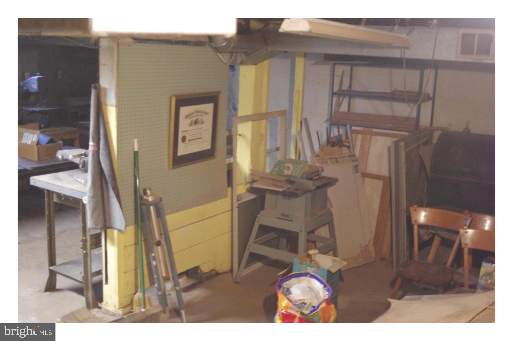 17 Post Road Aberdeen, MD 21001 - Photo 19 of 20 Basement Workshop Area
