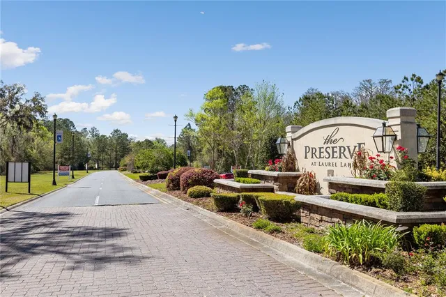 a view of outdoor space with garden and entertaining space