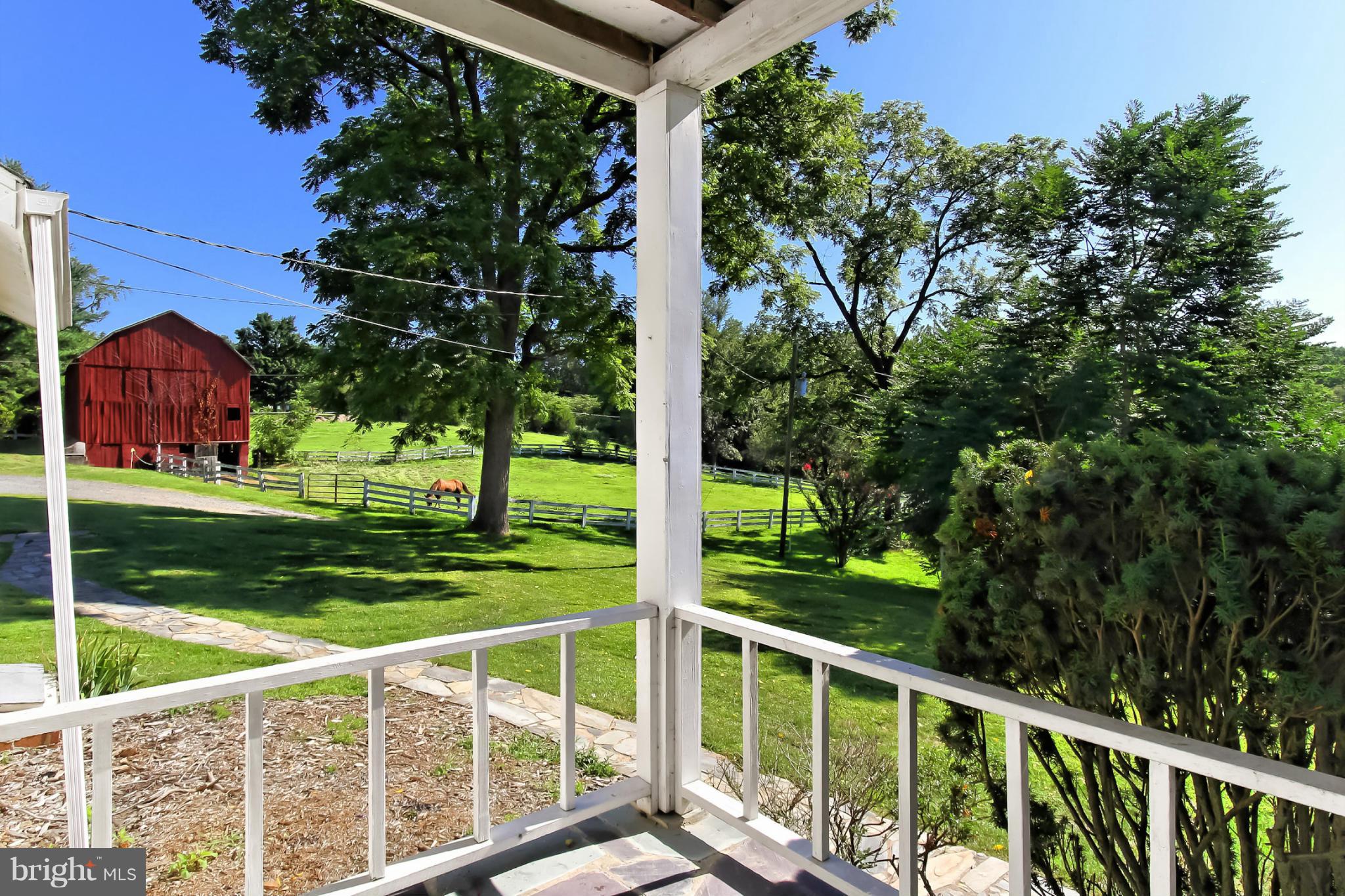 Barn and Horse Pastures on the 18 Acres!