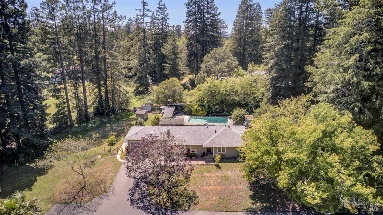 7849 Lynch Road Sebastopol, CA 95472 - Photo 1 of 1 a view of house with a yard