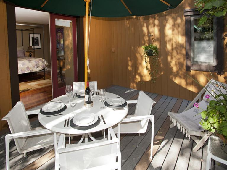 3094 Booth Falls Road, Unit 7 Vail, CO 81657 - Photo 9 of 18 Front deck