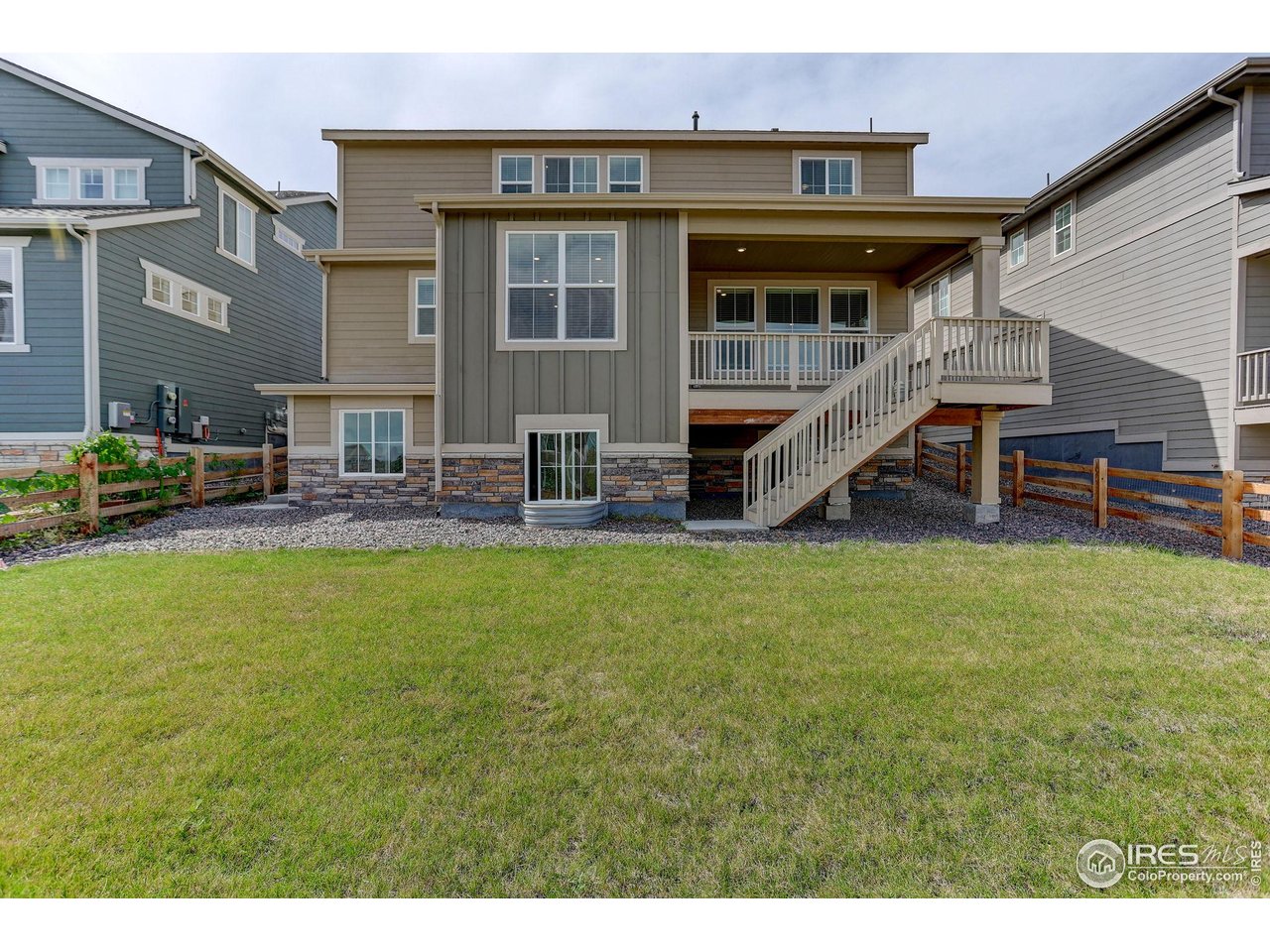 1920 Miranda Road Erie, CO 80516 - Photo 32 of 38 Garden level lot allows for natural light in the basement apartment!