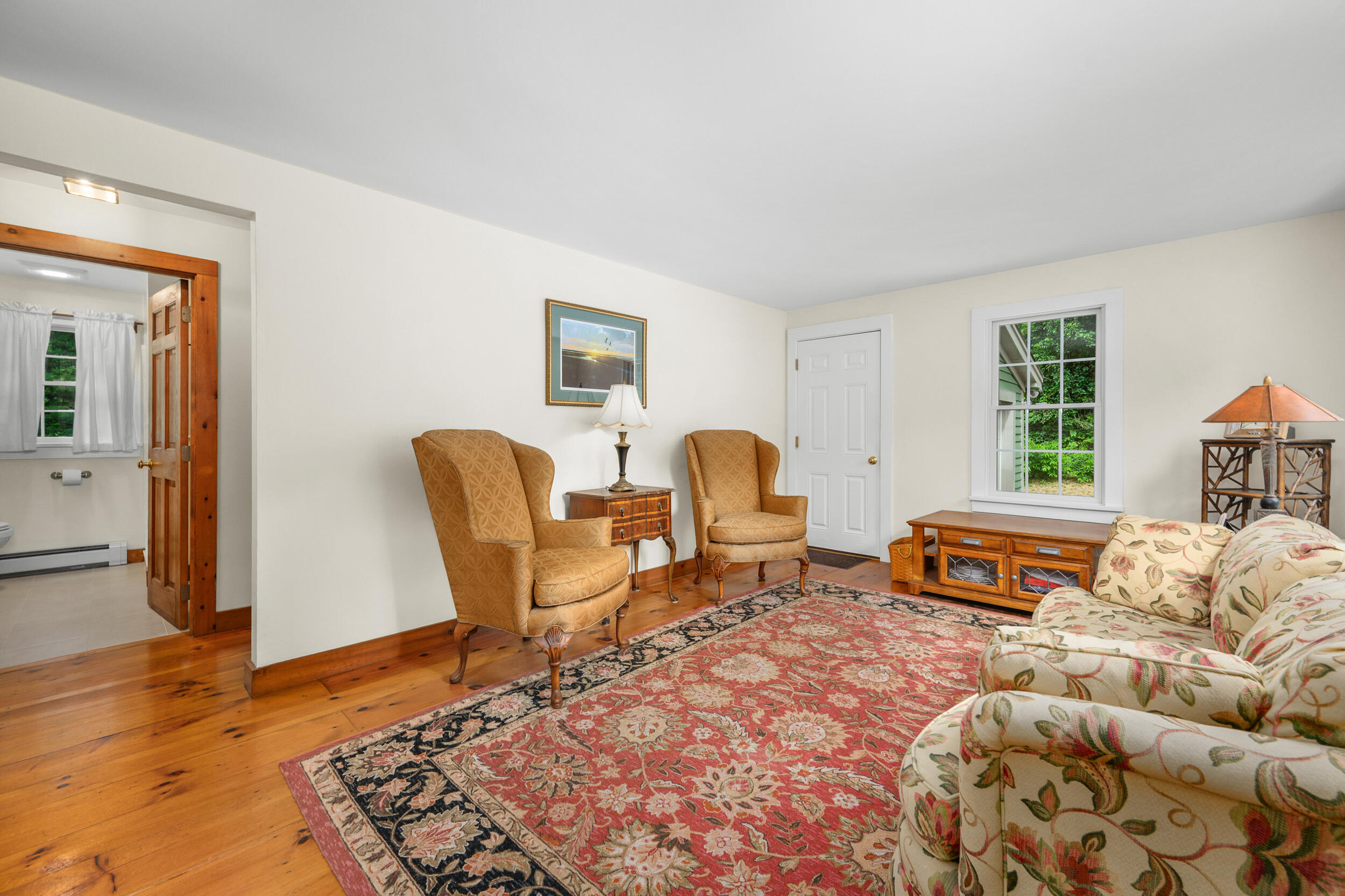 23 Portanimicut Road Orleans, MA 02653 - Photo 22 of 65 Living room with door to garage