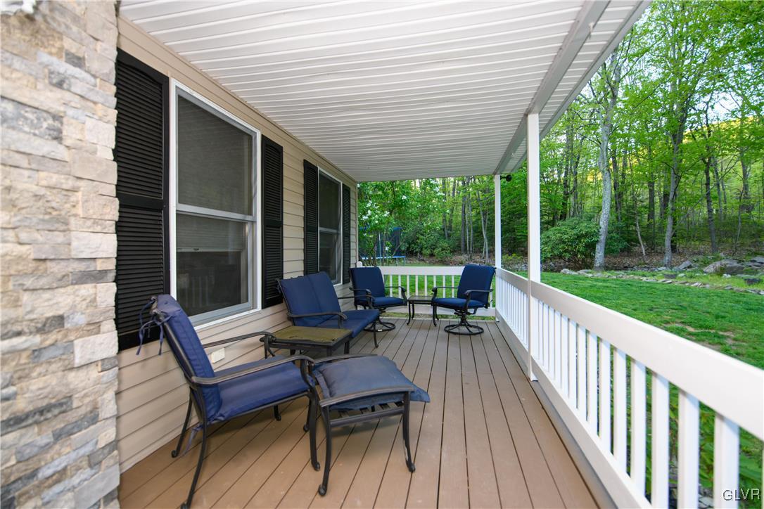 305 Service Road Effort, PA 18330 - Photo 23 of 31 Covered Front Porch