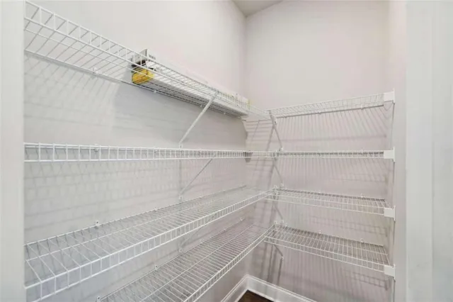 a view of walk in closet