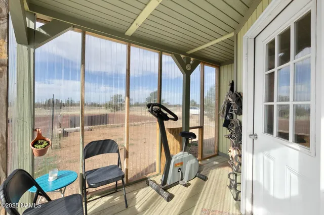 a view of a city with an ocean beach