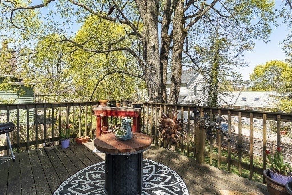 98 Summit Street Weymouth, MA 02188 - Photo 23 of 31 a view of balcony and deck with wooden floor