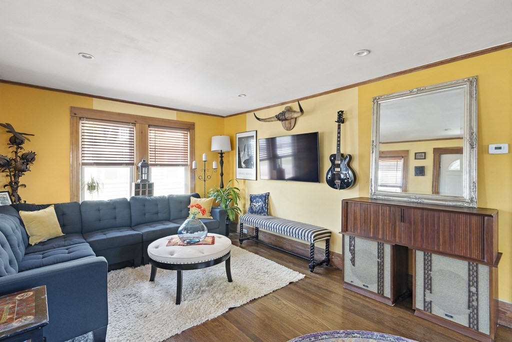 98 Summit Street Weymouth, MA 02188 - Photo 4 of 31 a living room with furniture and a large window