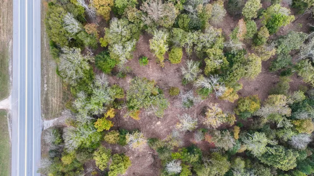 a view of a city from a balcony