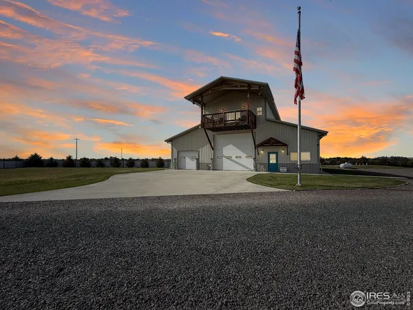 a house view with a outdoor space