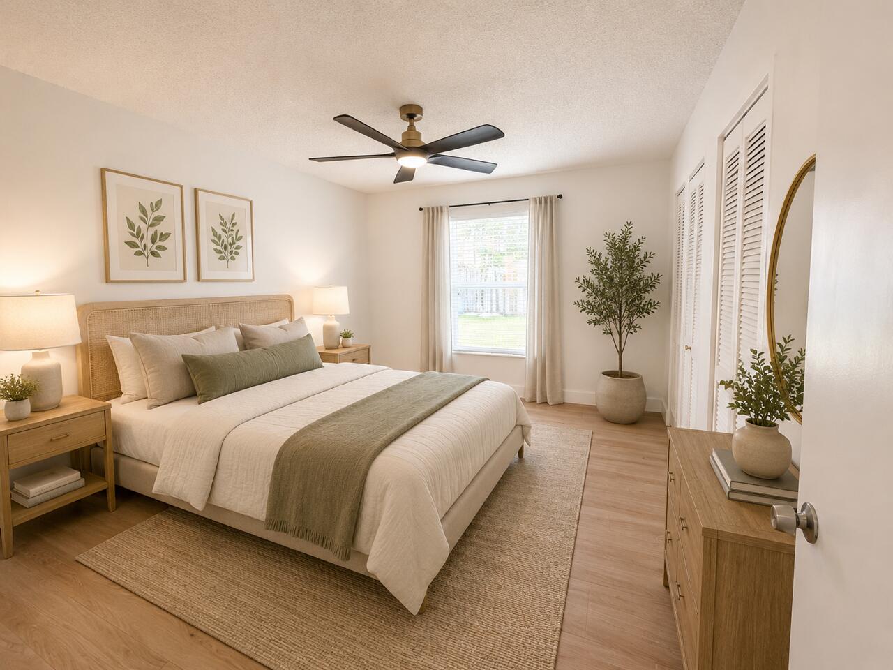 6249 Foster Street Jupiter, FL 33458 - Photo 3 of 25 Digitally Staged guest room 1