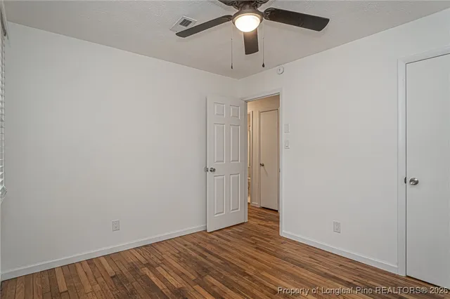 wooden floor in an empty room