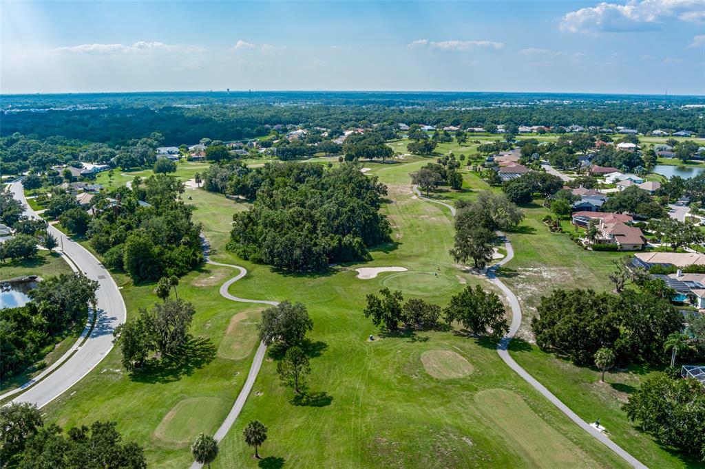 12150 Mapleridge Drive Parrish, FL 34219 - Photo 36 of 38 an aerial view of residential houses with outdoor space and trees