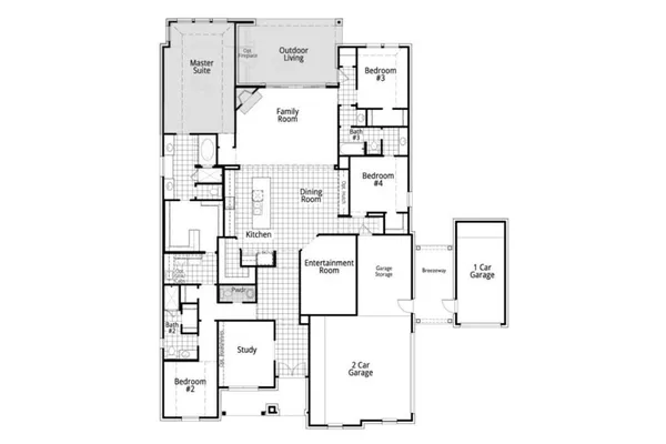 a view of hallway with wooden floor and stairs