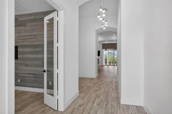 a view of a workspace with furniture