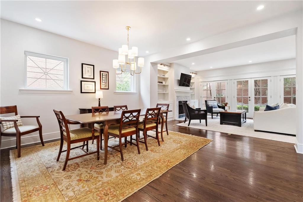 114 North Woodland Road Pittsburgh, PA 15232 - Photo 7 of 42 Open Plan Dining and Living Area