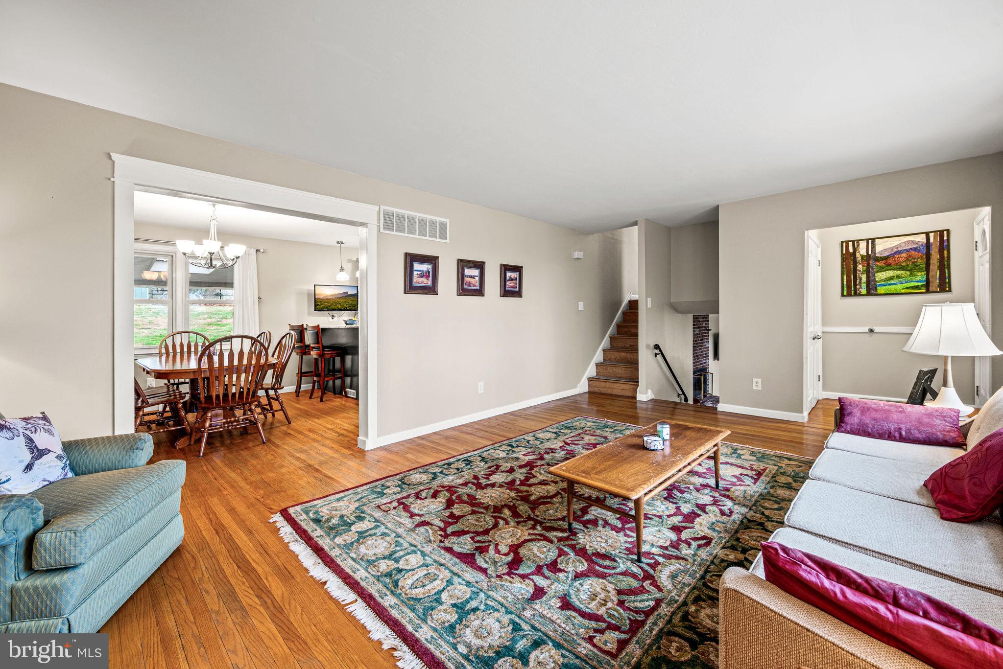 309 Saybrook Road Villanova, PA 19085 - Photo 4 of 47 a living room with furniture rug and wooden floor