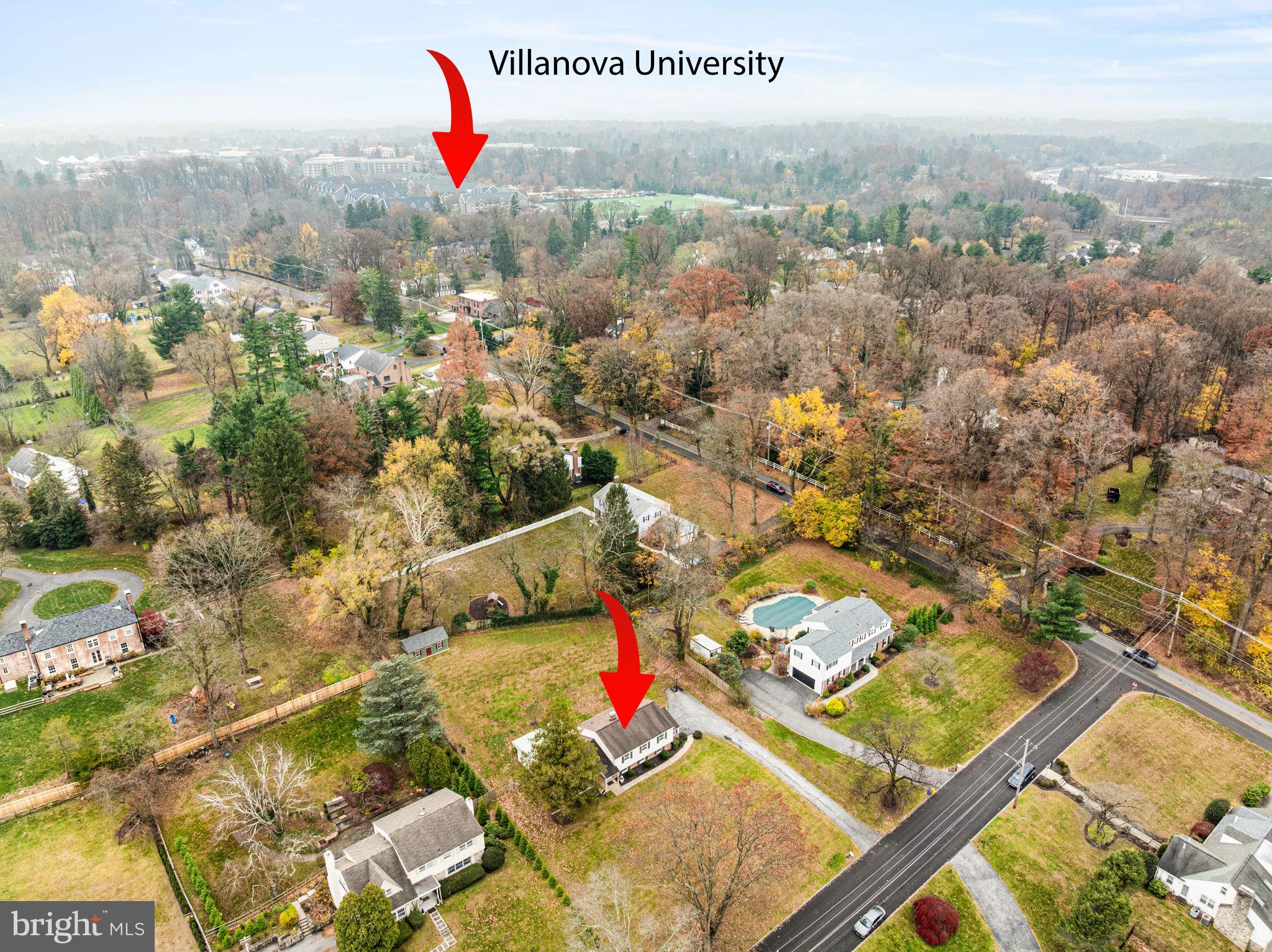 309 Saybrook Road Villanova, PA 19085 - Photo 43 of 47 view of city from balcony