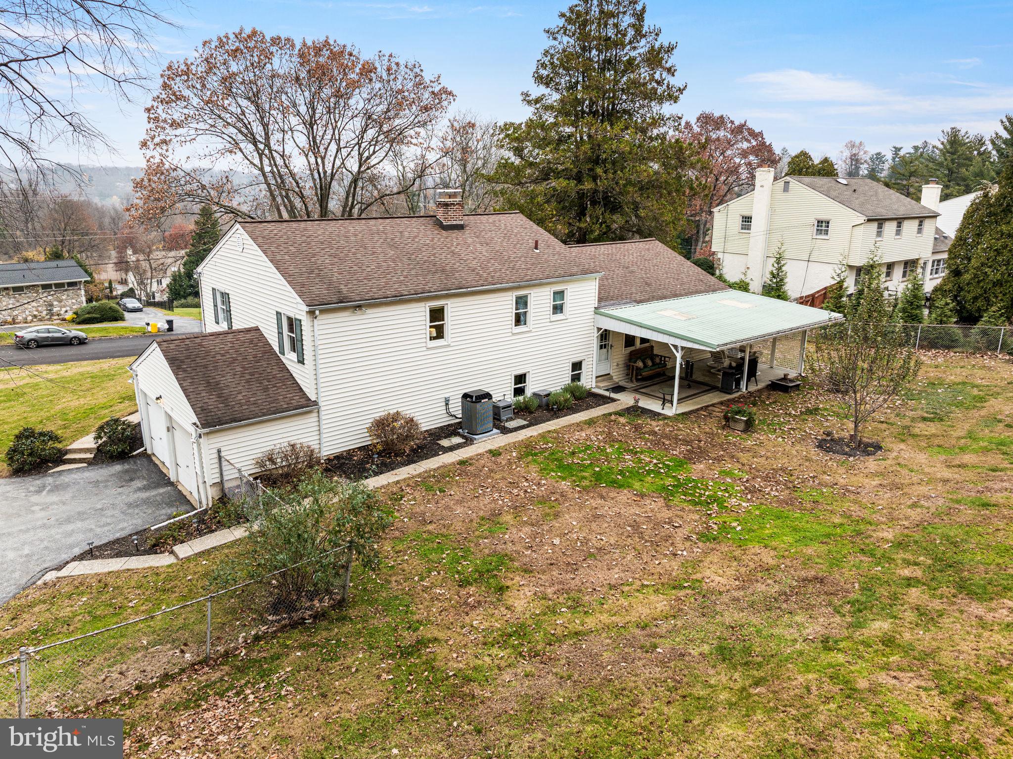 309 Saybrook Road Villanova, PA 19085 - Photo 47 of 47 a view of a house with backyard and sitting area