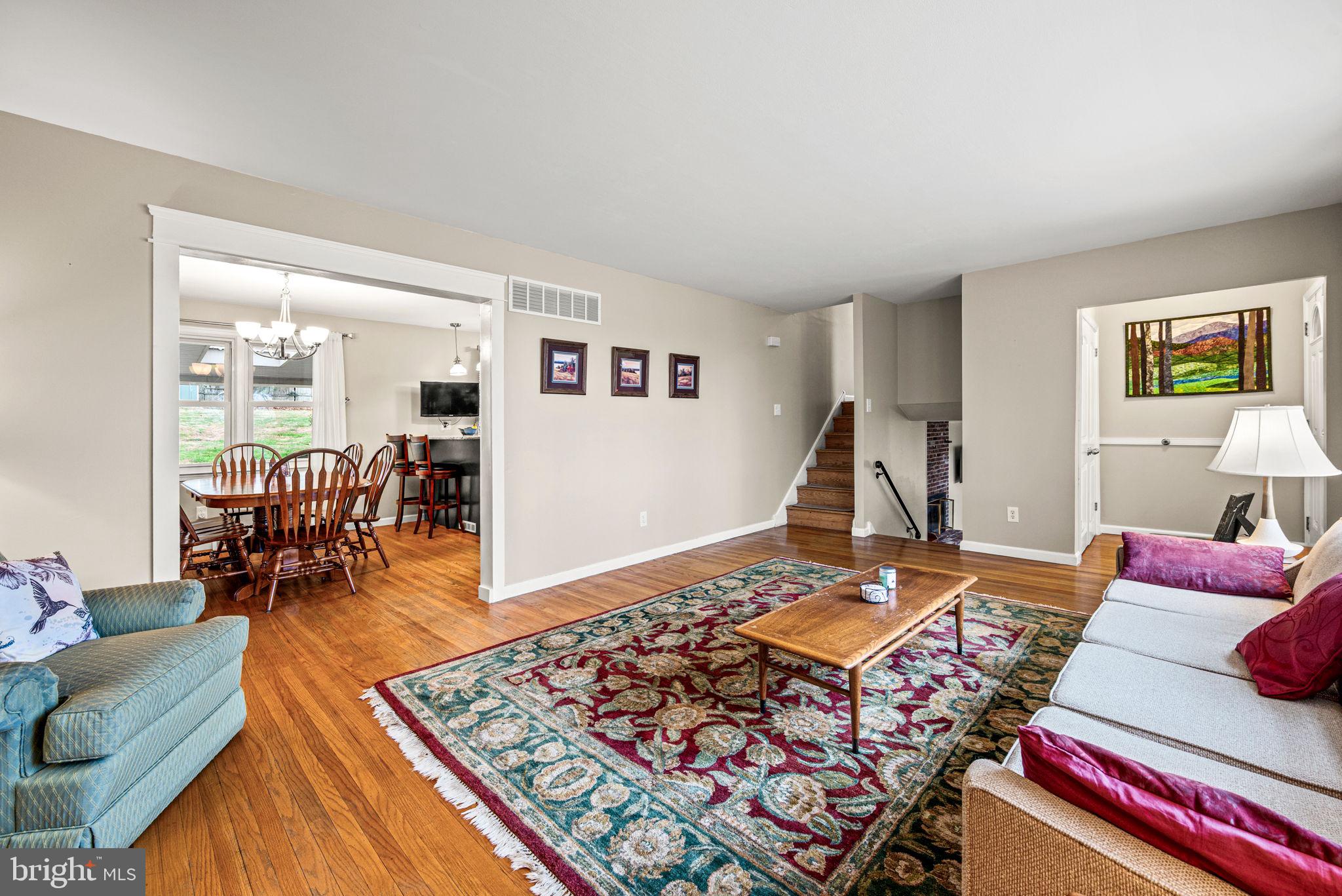 309 Saybrook Road Villanova, PA 19085 - Photo 5 of 47 a living room with furniture rug and wooden floor