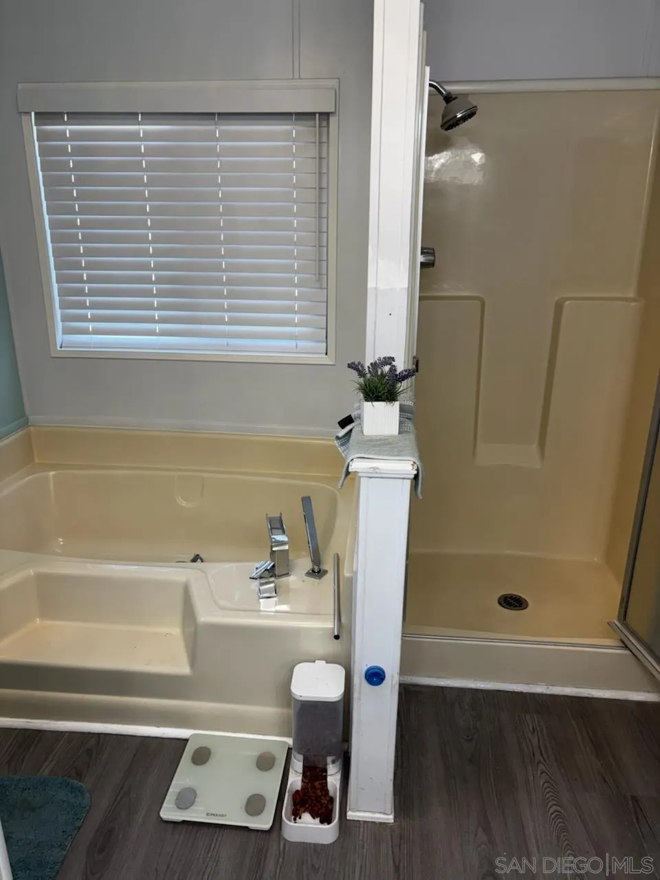 1815 Sweetwater Road, Unit SPC 120 Spring Valley, CA 91977 - Photo 39 of 49 a bathroom with a bathtub and a window