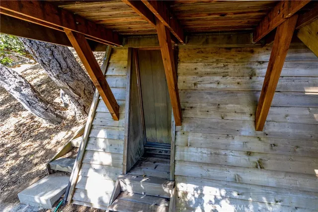 a view of a lake with a tree