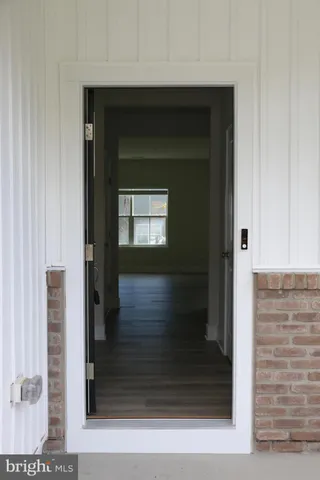 a view of front door