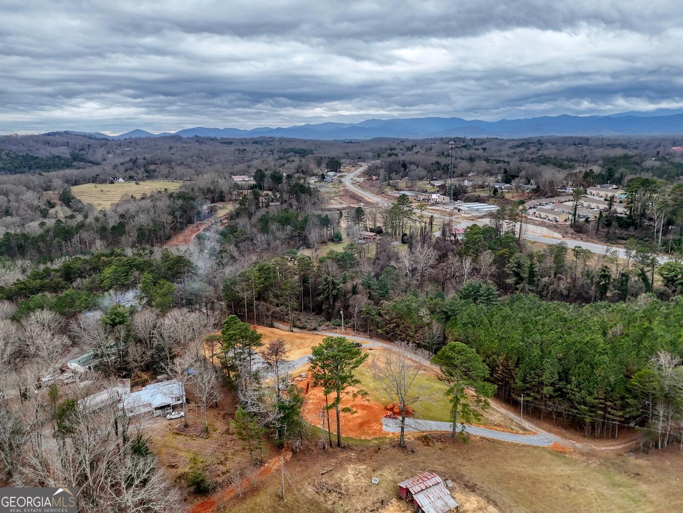 Tract B Kyle Road Blue Ridge, GA 30513 - Photo 35 of 37 an aerial view of a house
