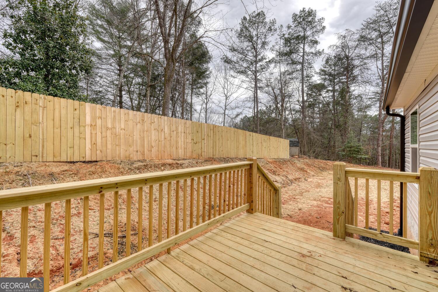 Tract B Kyle Road Blue Ridge, GA 30513 - Photo 7 of 37 a view of wooden balcony with wooden floor and fence
