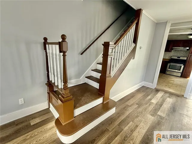 wooden floor in a gallery