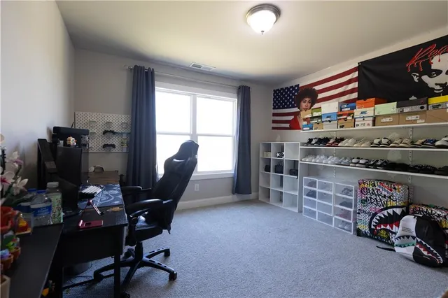 a view of a storage & utility room