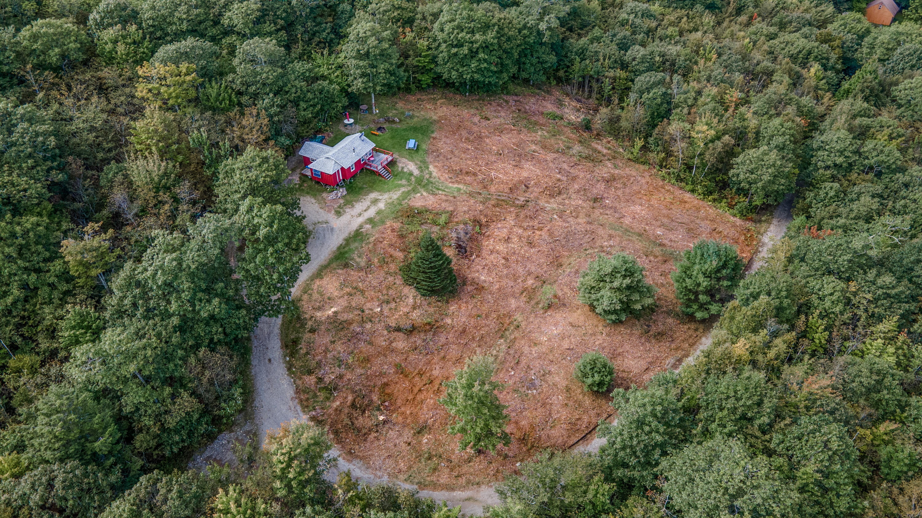 306 Frye Mountain Road Knox, ME 04986 - Photo 19 of 21 18 Property Aerial