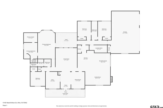 $650,000 | 11167 Marsh Wren Circle, Flint, TX 75762