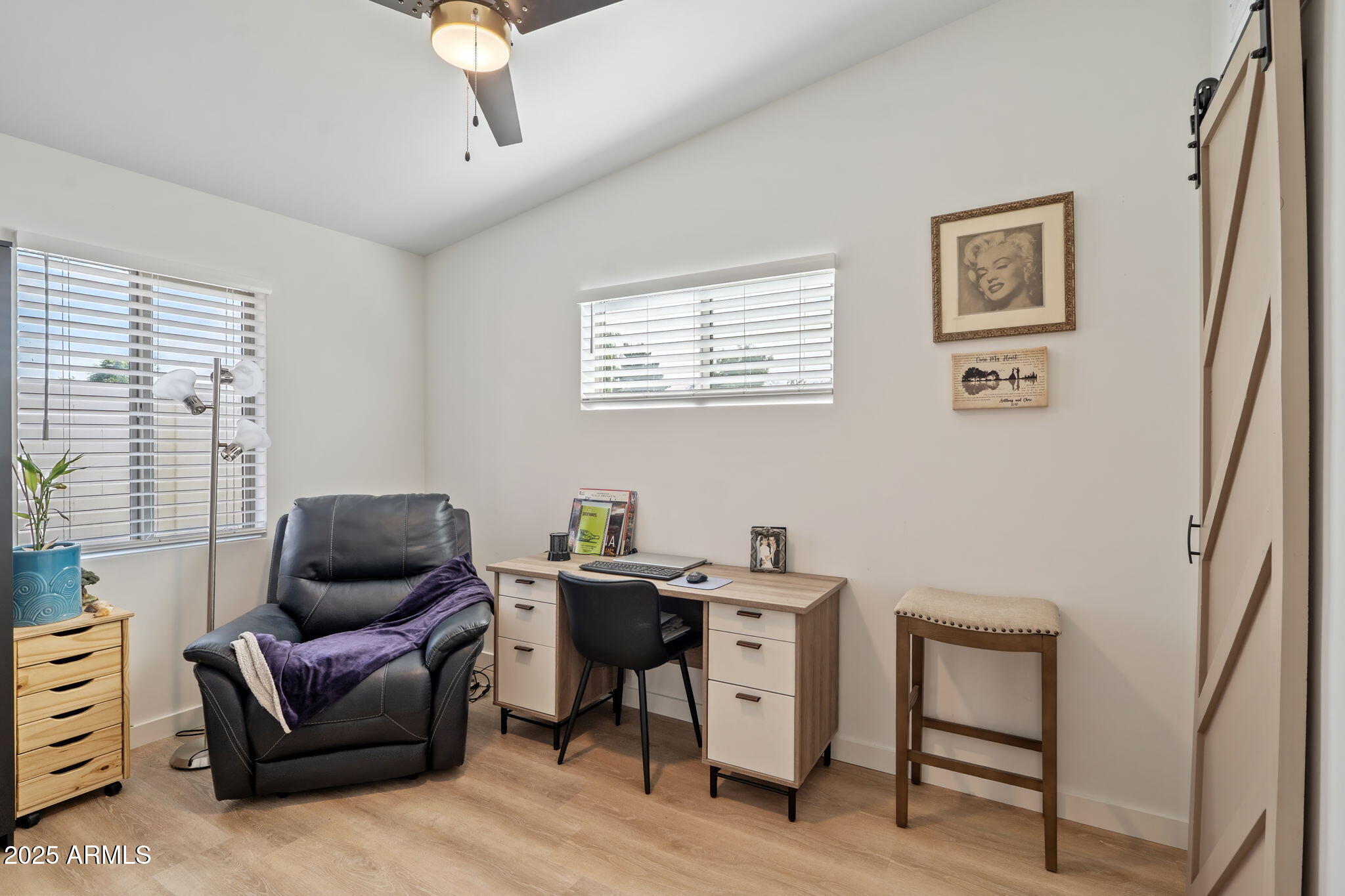 3901 North 19th Street Phoenix, AZ 85016 - Photo 16 of 24 a work room with furniture and windows