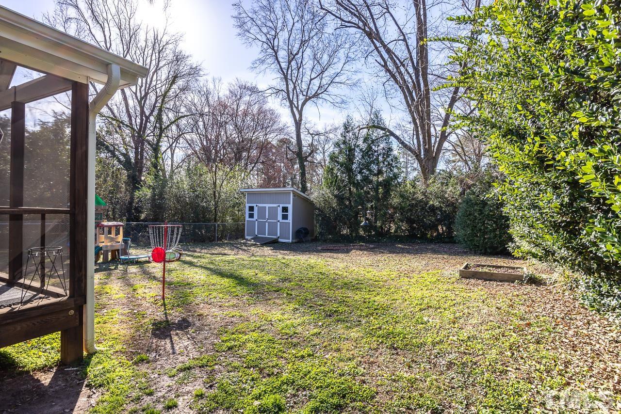 2458 Stevens Road Raleigh, NC 27610 - Photo 15 of 20 a view of pool with a yard