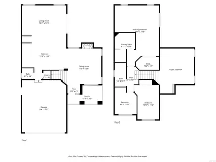 a aerial view of a house with a garden