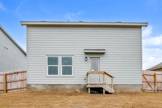 a view of a house with a balcony