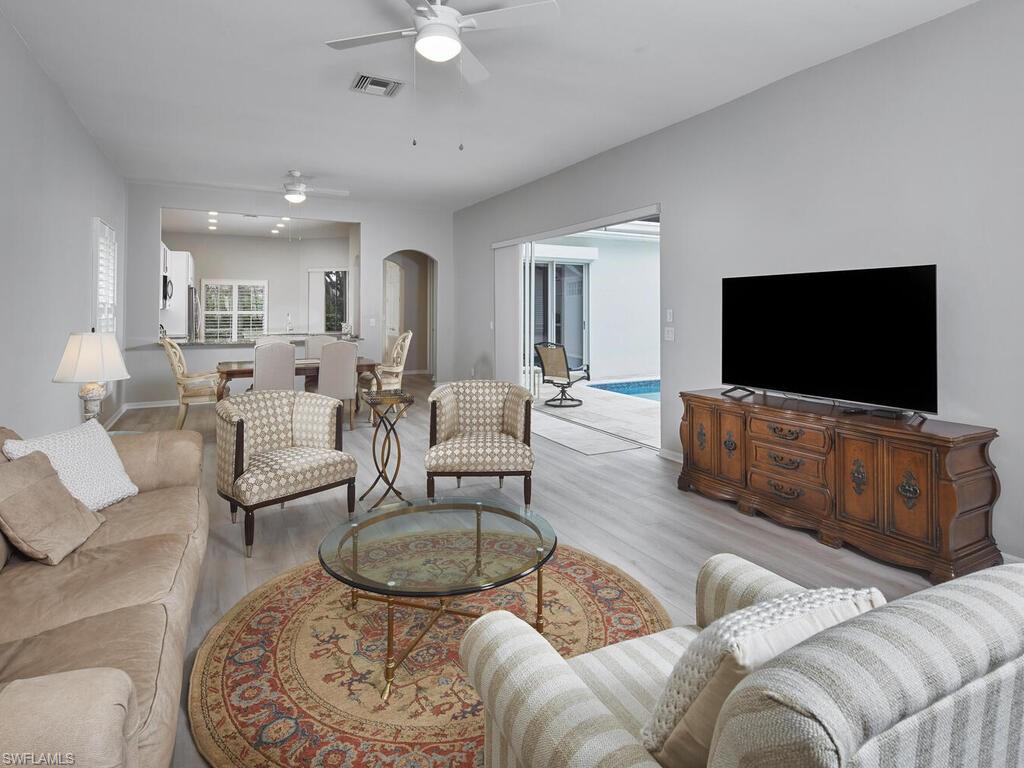 1770 Marsh Run Naples, FL 34109 - Photo 3 of 33 Currently furnished living room