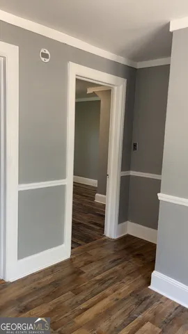 a view of wooden floor