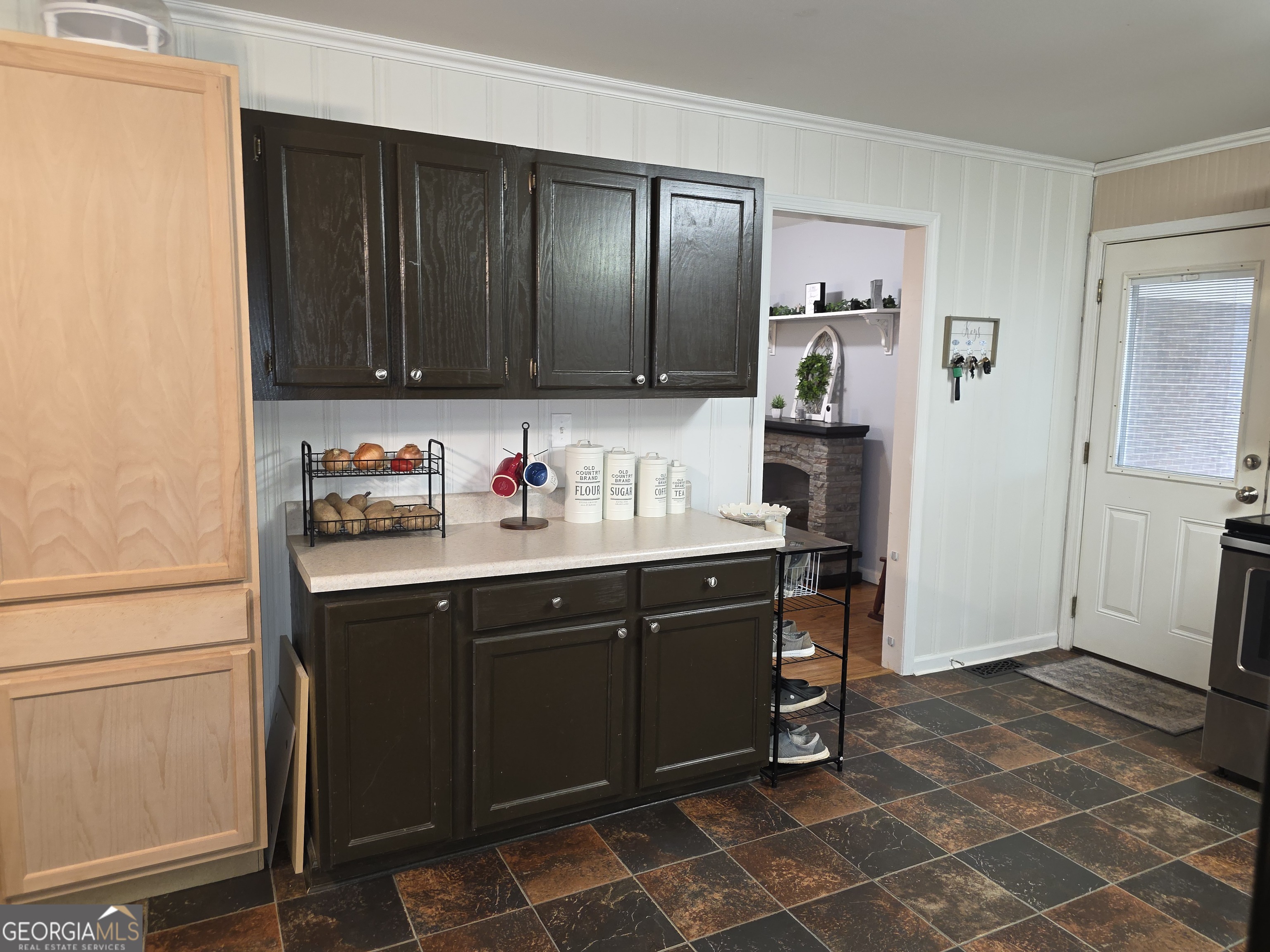 731 Seabreeze Lake Road Buchanan, GA 30113 - Photo 7 of 34 a kitchen with stainless steel appliances granite countertop a refrigerator and a sink