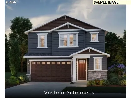 a front view of a house with yard