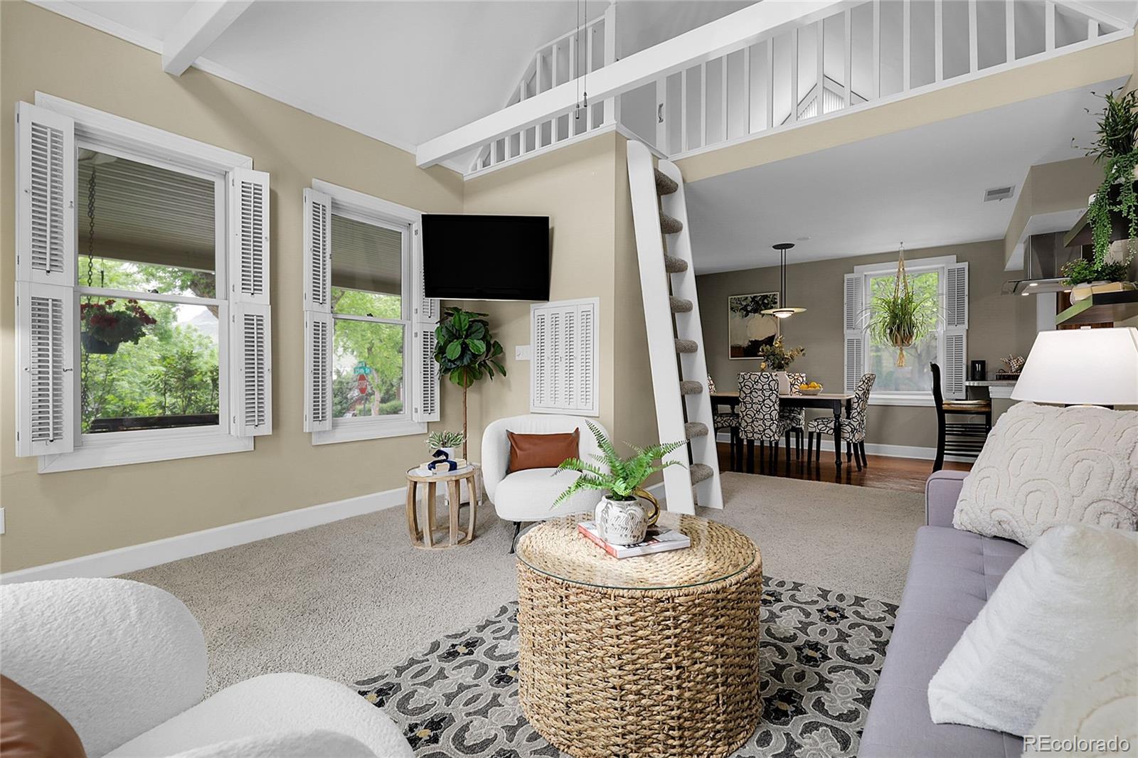 503 15th Street Golden, CO 80401 - Photo 8 of 30 a living room with furniture and a large window