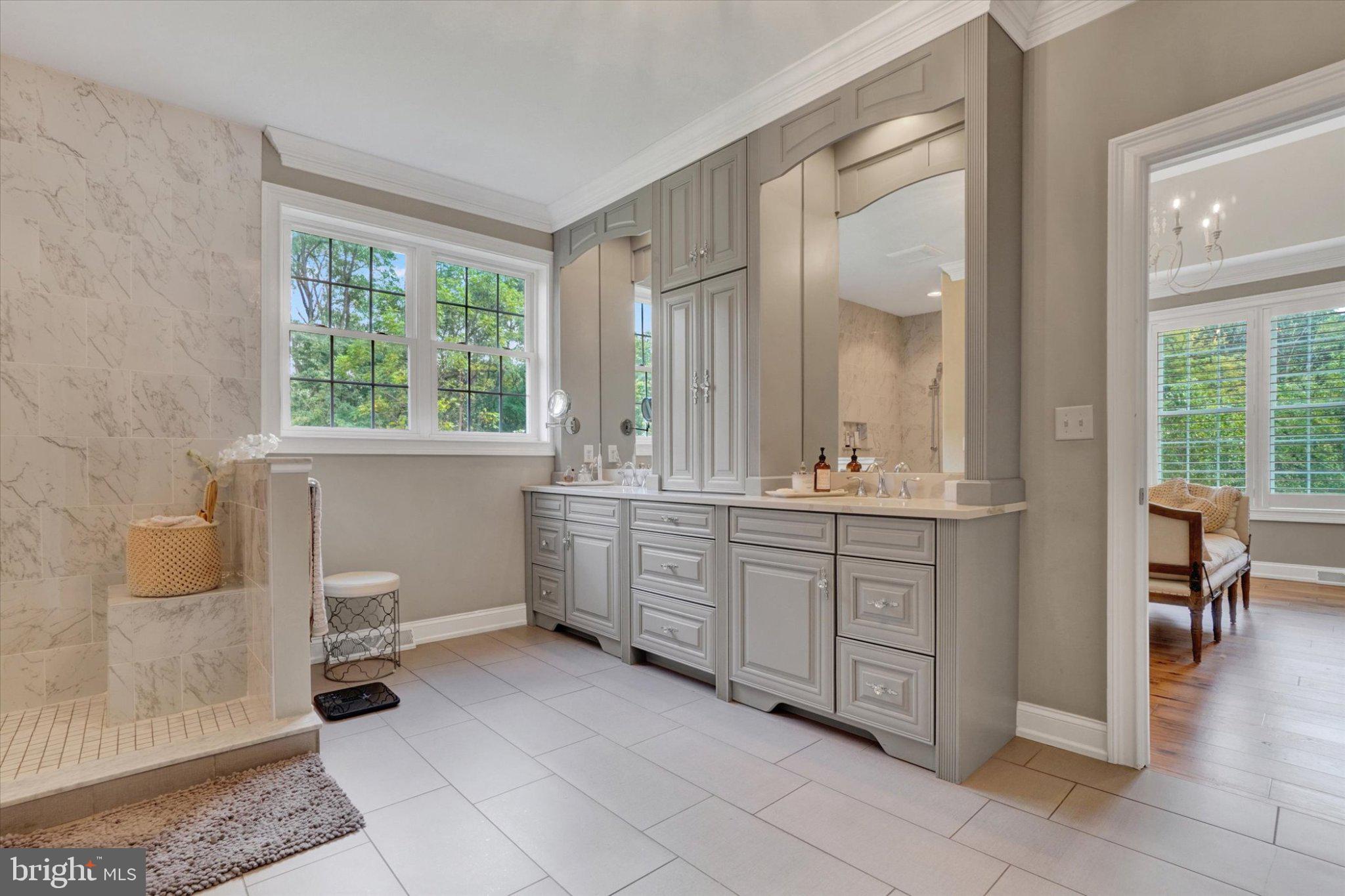2811 Iron Stone Hill Road York, PA 17403 - Photo 20 of 60 Spacious primary bathroom with tiled floors