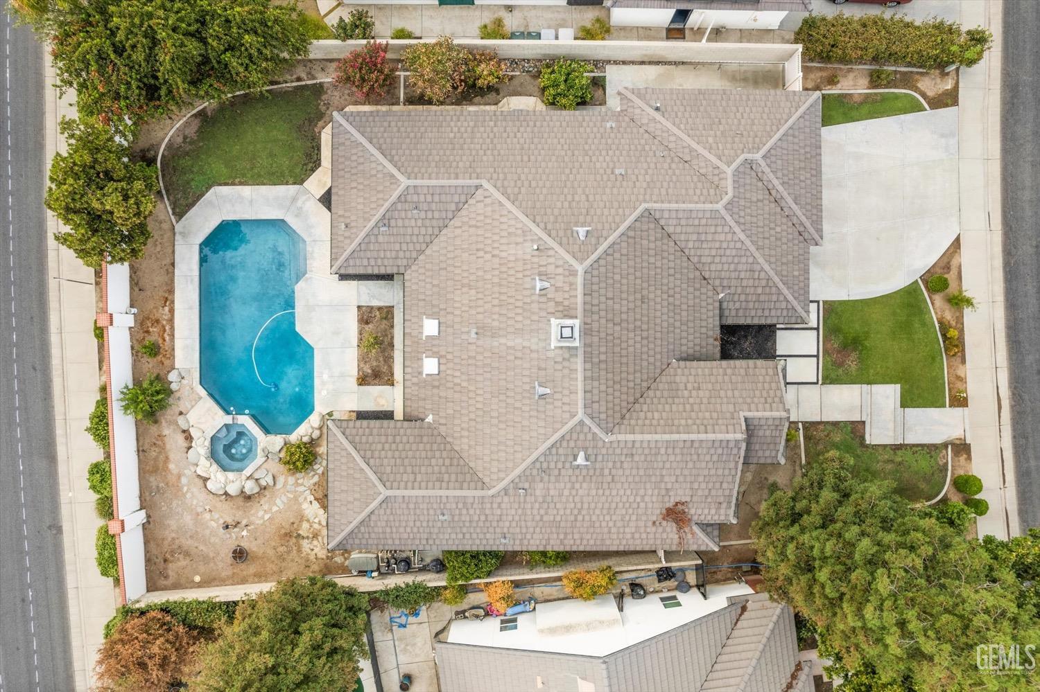 Undisclosed Address Bakersfield, CA 93311 - Photo 5 of 67 an aerial view of a house