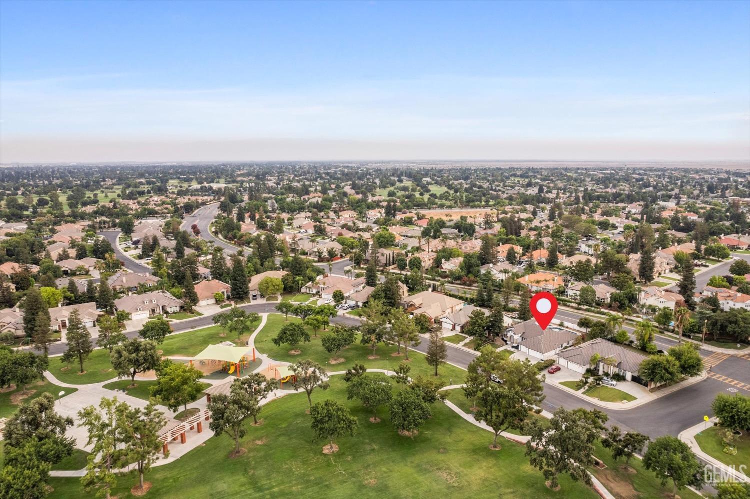 Undisclosed Address Bakersfield, CA 93311 - Photo 64 of 67 an aerial view of residential houses with city view