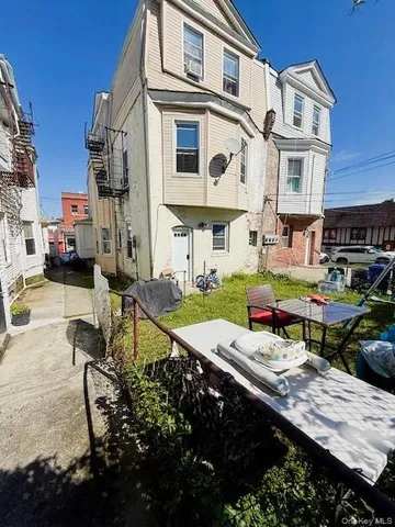 a view of a building with many windows