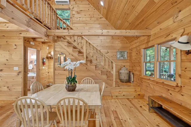 a outdoor space with furniture and sitting area