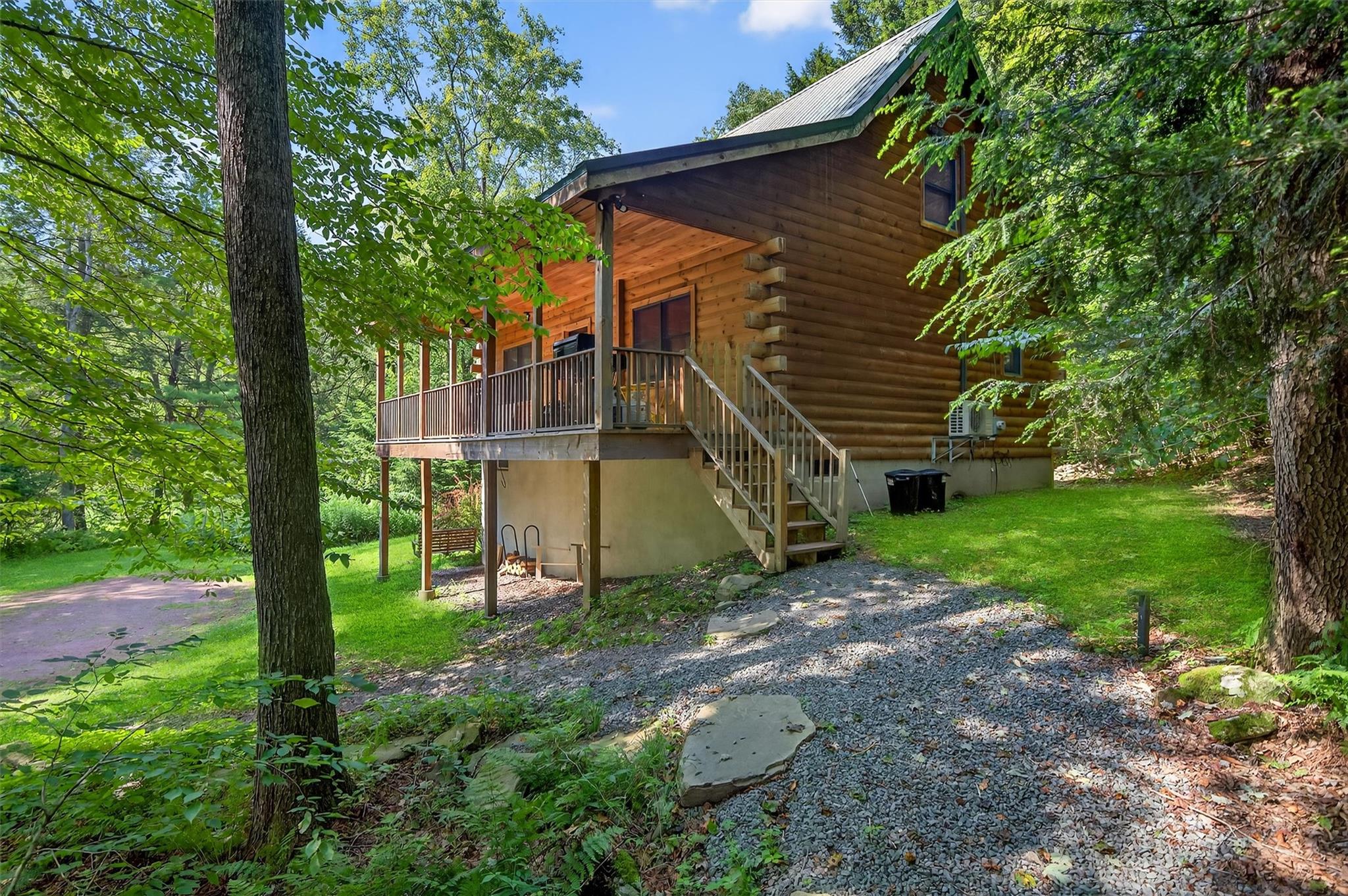 353 John Davis Road Beach Lake, PA 18405 - Photo 6 of 50 a view of a house with a yard